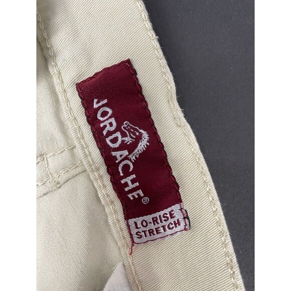 Jordache LO-RISE STRETCH Women's Jeans size 16 regular color Beige. - Picture 3 of 11